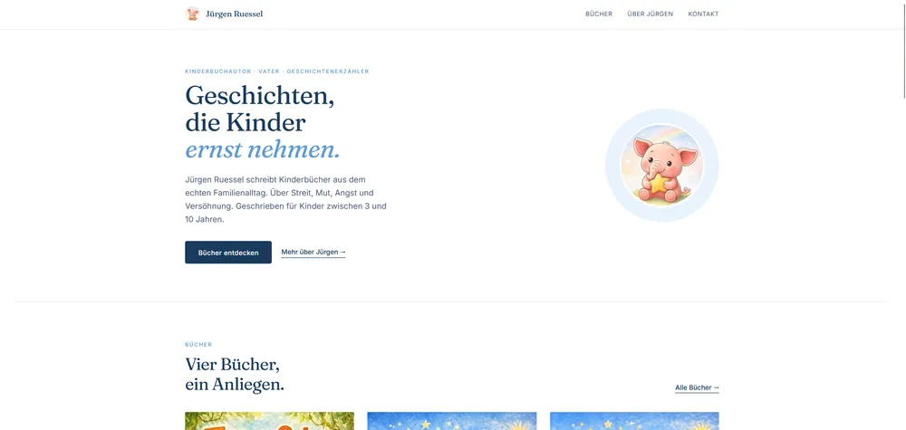 Website Jürgen Rüssel