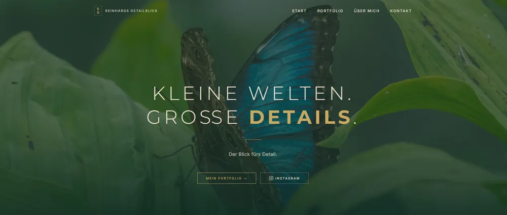 Reinhards Detailblick Website