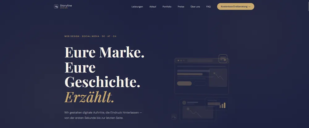 Storyline Design Website